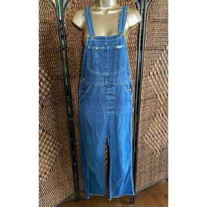 Size XS//Vintage 70s Lee Denim Straight Leg Overalls